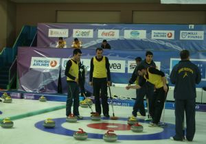 Curlingte heyecan doruk yaptı